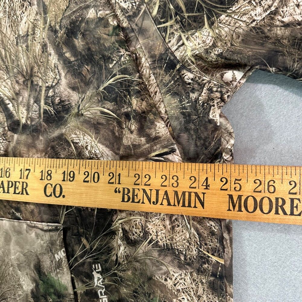 Nomad WPF Hunting Hoodie Mossy Oak Migrate Camo 1/4 Zip Mens Size L N1300052 - Picture 7 of 9